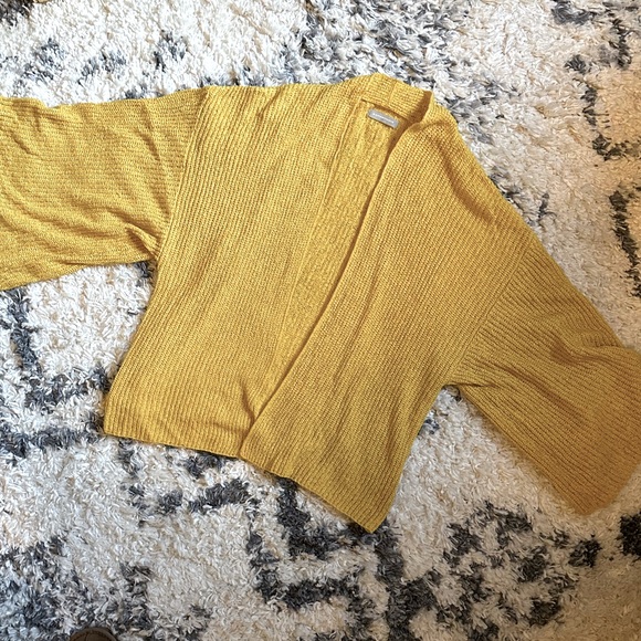 Anthropologie Sweaters - Anthropologie Goldenrod Cardigan